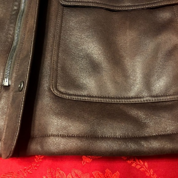 London Fog Men's Brimley Faux-Shearling Jacket - Picture 8 of 8